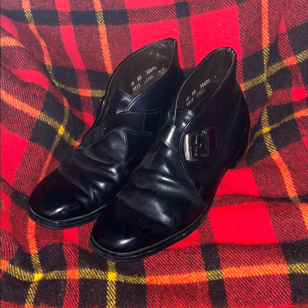 Allen Edmonds Black Leather Oxfords